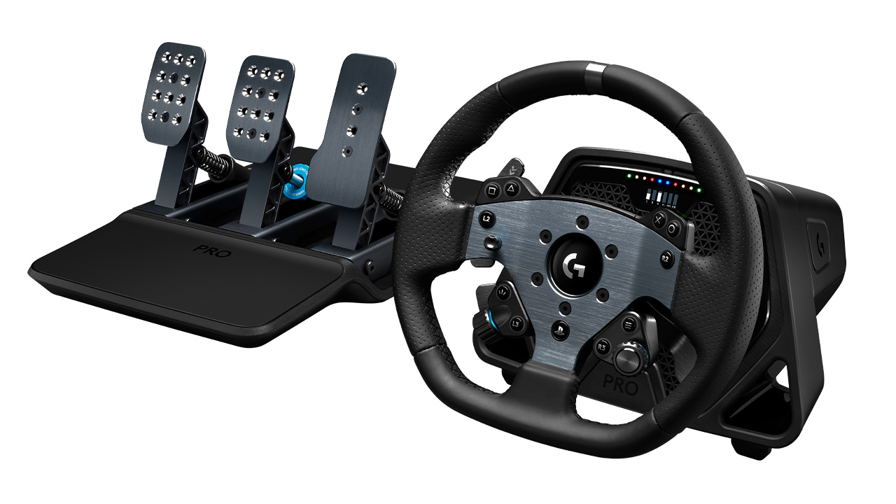 logicool G「PRO RACING WHEEL」「PRO RACING PEDALS」